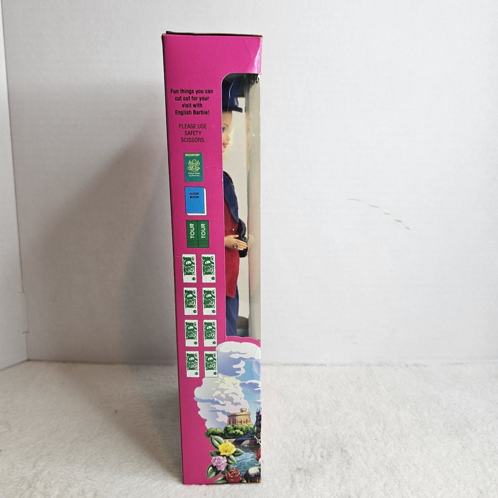 Barbie Dolls of the World English Doll Special Edition Blonde Blue Eyes 1991 - Picture 4 of 5